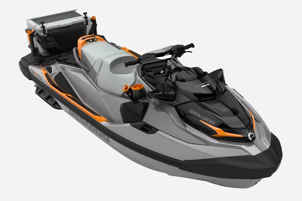 Skútr vodní Sea-Doo FishPro Trophy 3-up 170hp iDF Audio šedý